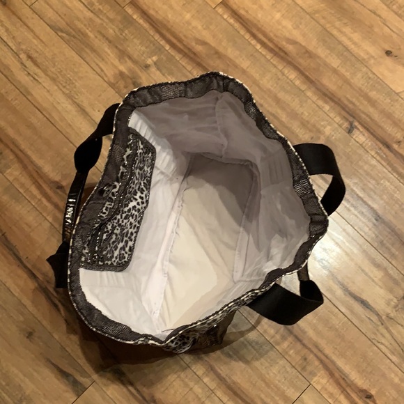 Victoria Secret Leopard print canvas tote - Picture 6 of 10